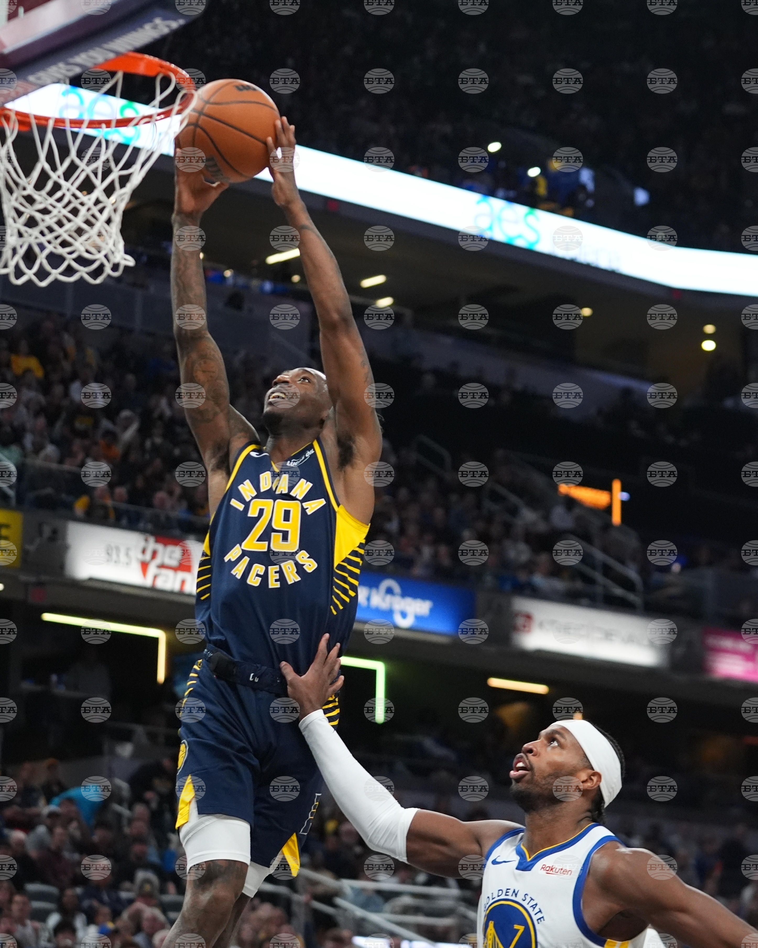 Warriors Pacers Basketball