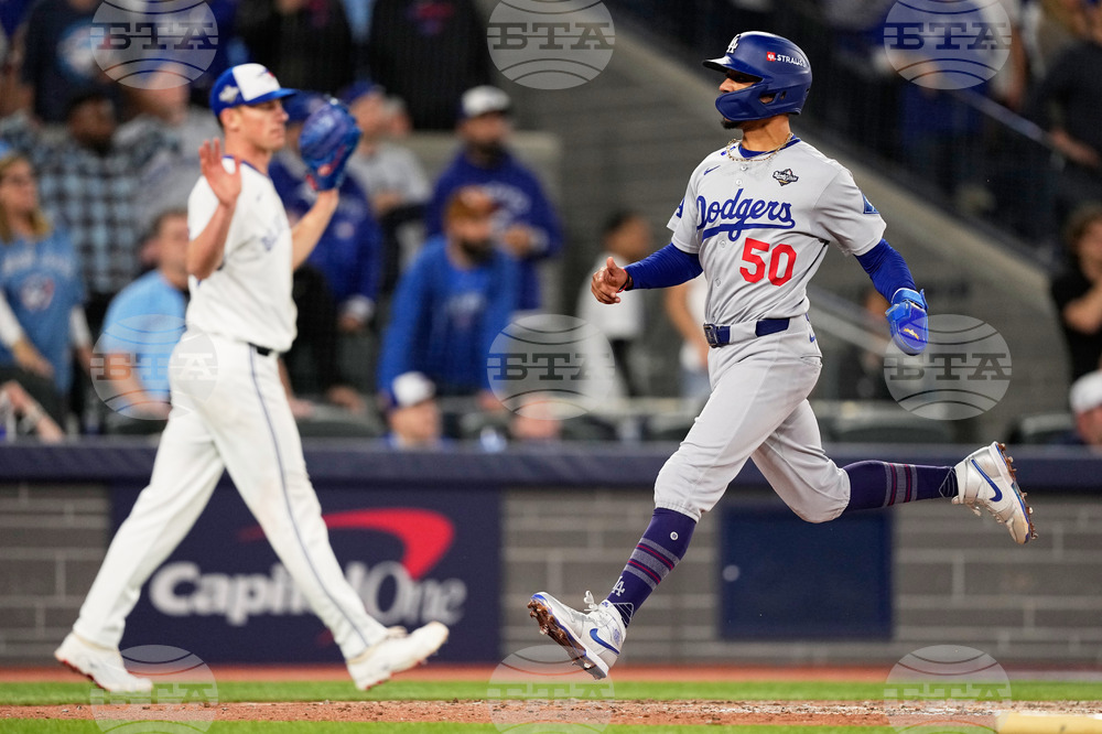 World Series Dodgers Blue Jays Baseball