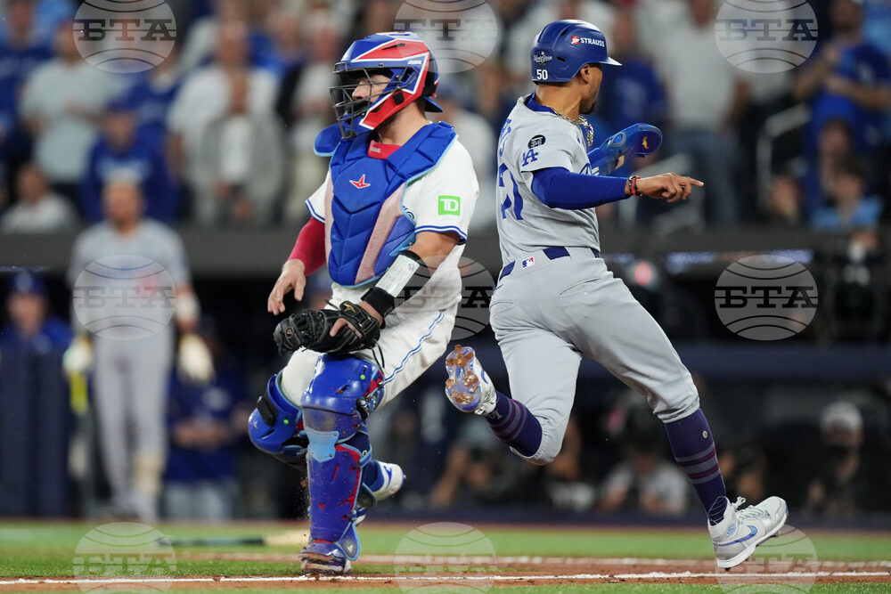 World Series Dodgers Blue Jays Baseball