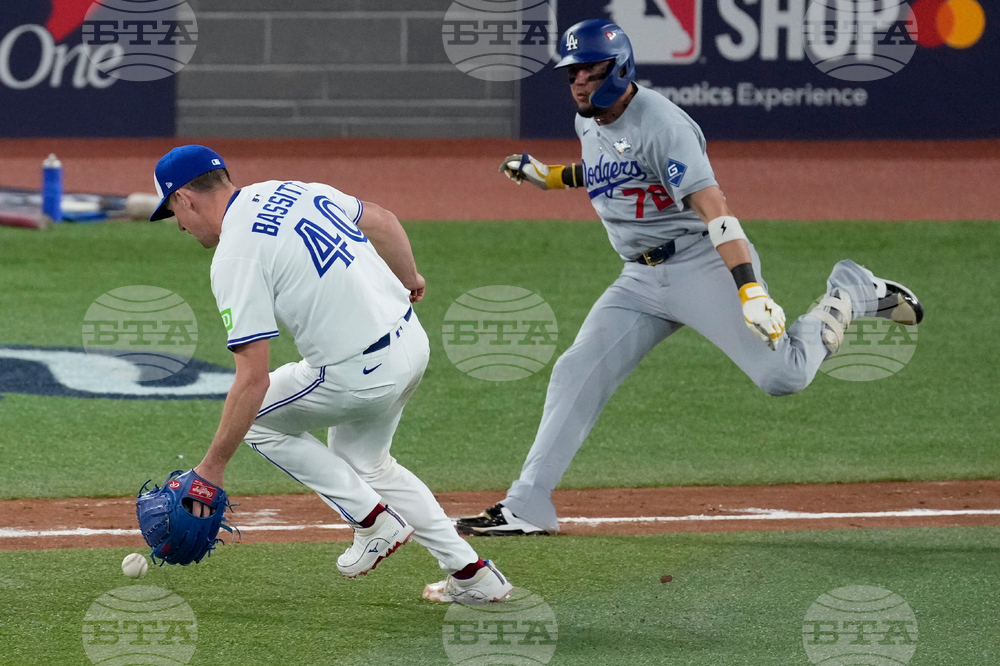 World Series Dodgers Blue Jays Baseball