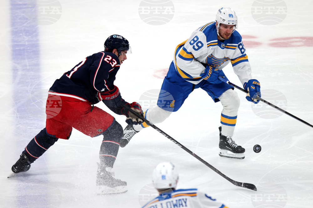 Blues Blue Jackets Hockey