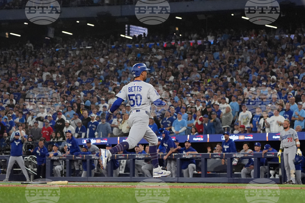 World Series Dodgers Blue Jays Baseball