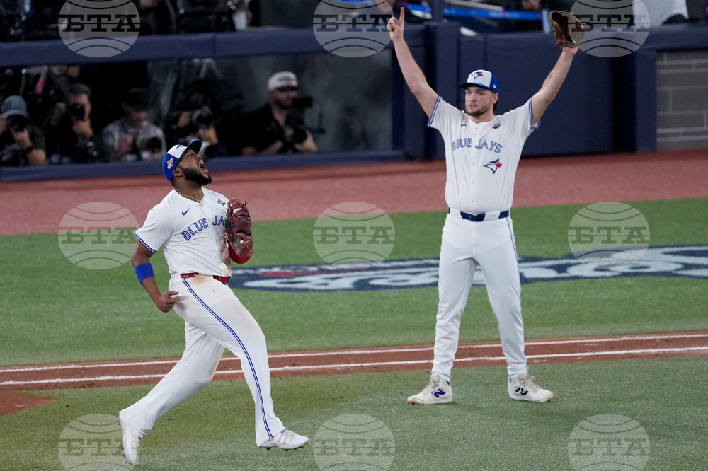 APTOPIX World Series Dodgers Blue Jays Baseball