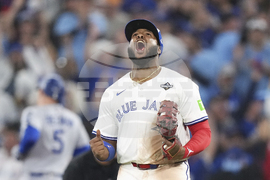 APTOPIX World Series Dodgers Blue Jays Baseball