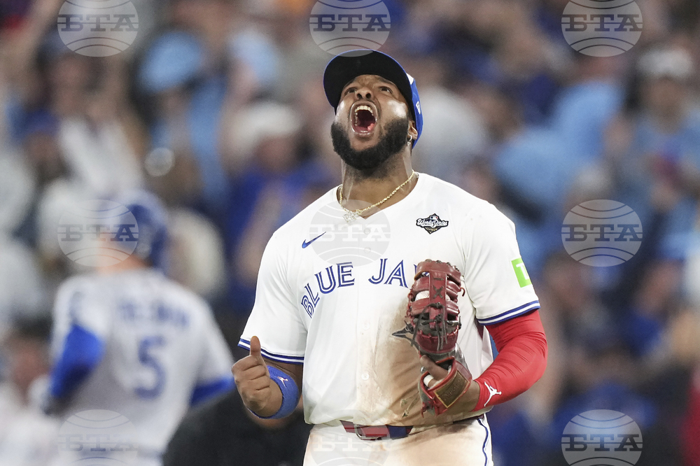 APTOPIX World Series Dodgers Blue Jays Baseball