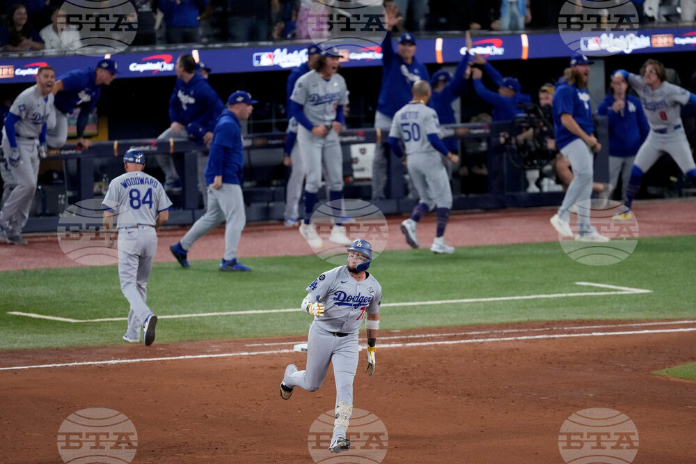 World Series Dodgers Blue Jays Baseball