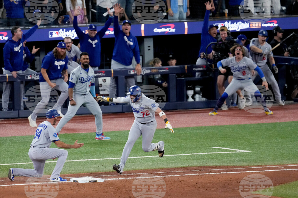 World Series Dodgers Blue Jays Baseball