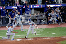 APTOPIX World Series Dodgers Blue Jays Baseball