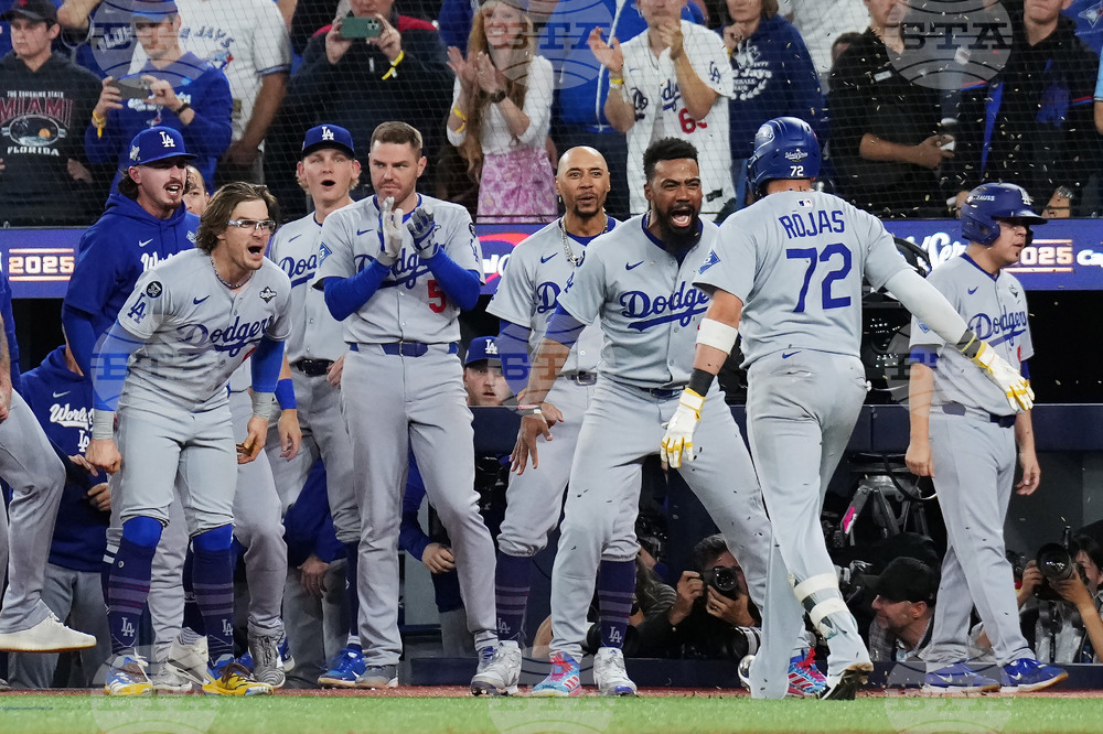 World Series Dodgers Blue Jays Baseball
