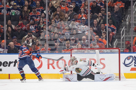 Blackhawks Oilers Hockey
