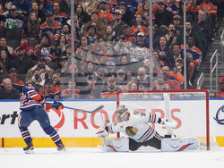 Blackhawks Oilers Hockey