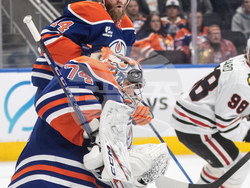 Blackhawks Oilers Hockey