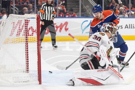 Blackhawks Oilers Hockey