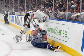 Blackhawks Oilers Hockey