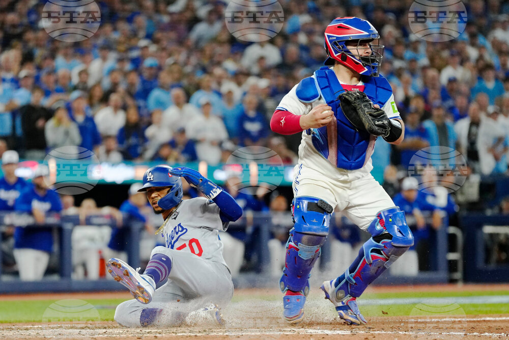 World Series Dodgers Blue Jays Baseball