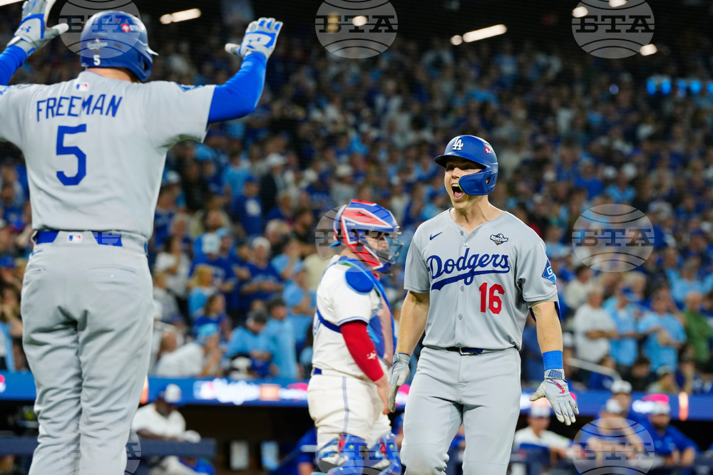 World Series Dodgers Blue Jays Baseball