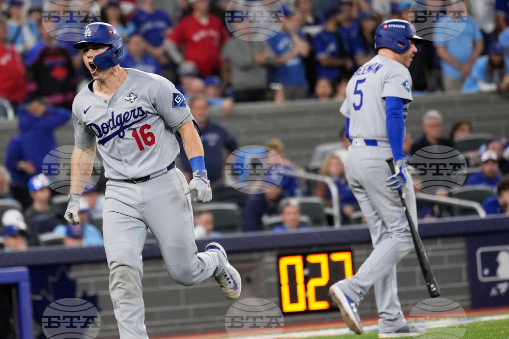 World Series Dodgers Blue Jays Baseball