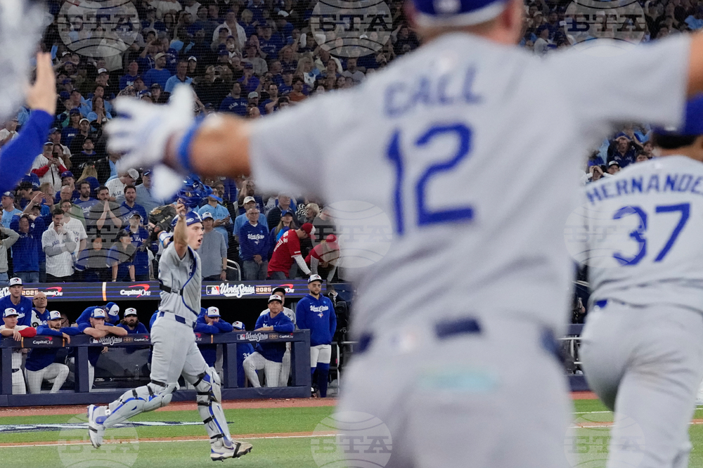 World Series Dodgers Blue Jays Baseball