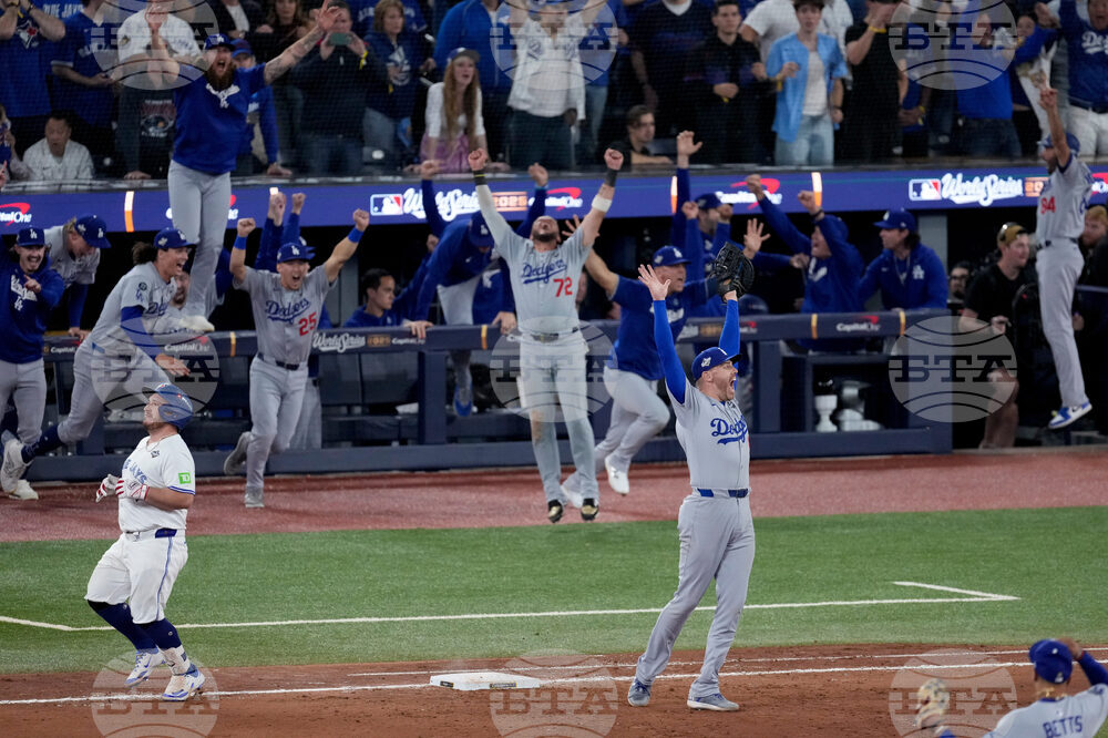 World Series Dodgers Blue Jays Baseball