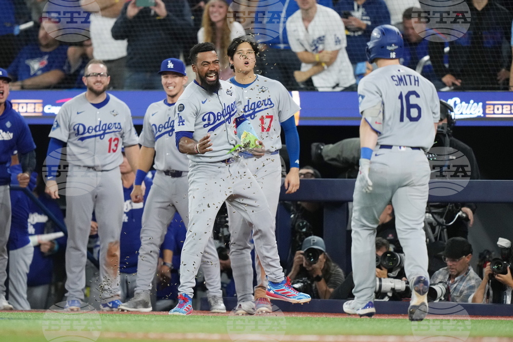 World Series Dodgers Blue Jays Baseball