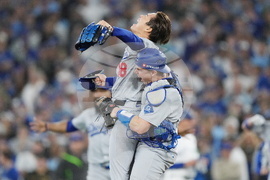 APTOPIX World Series Dodgers Blue Jays Baseball