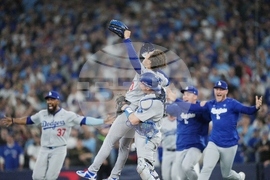 World Series Dodgers Blue Jays Baseball