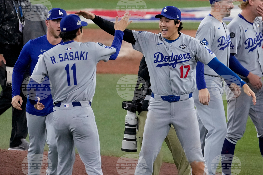 World Series Dodgers Blue Jays Baseball