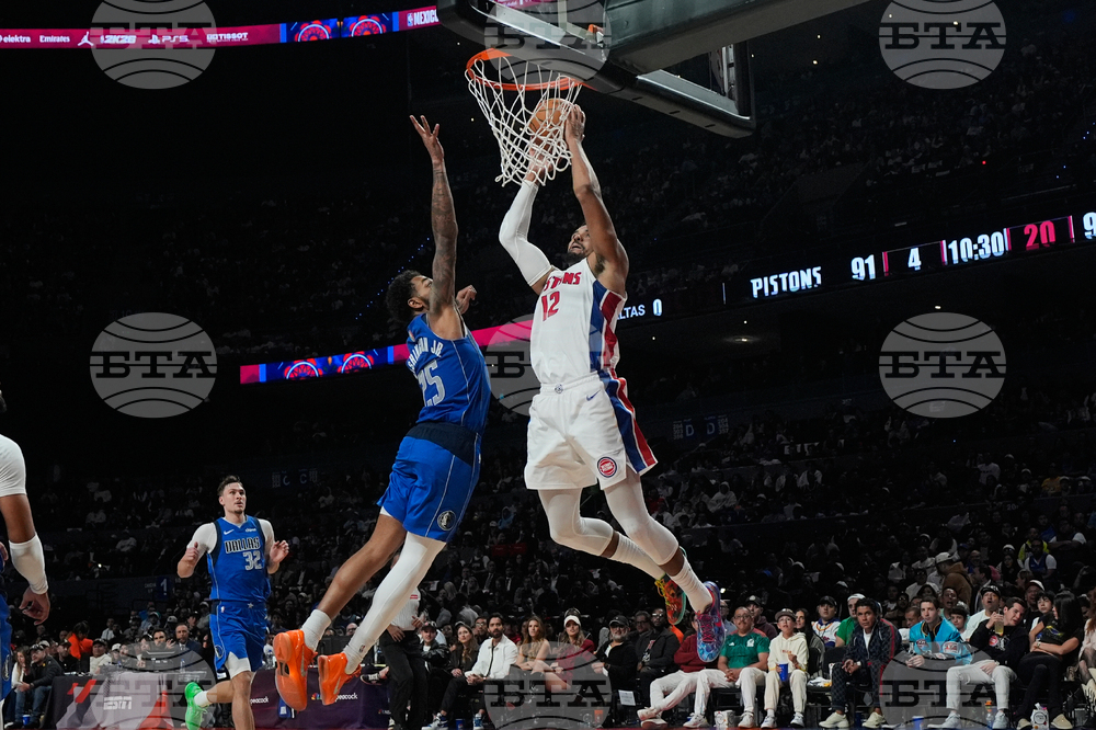 Mexico Mavericks Pistons Basketball