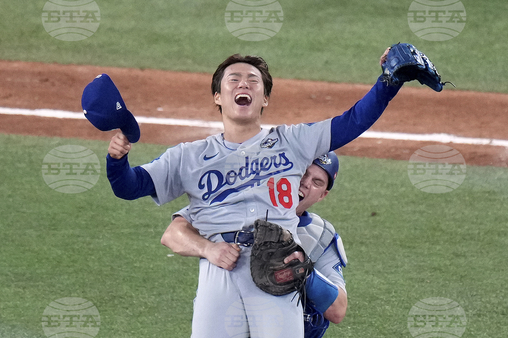 APTOPIX World Series Dodgers Blue Jays Baseball