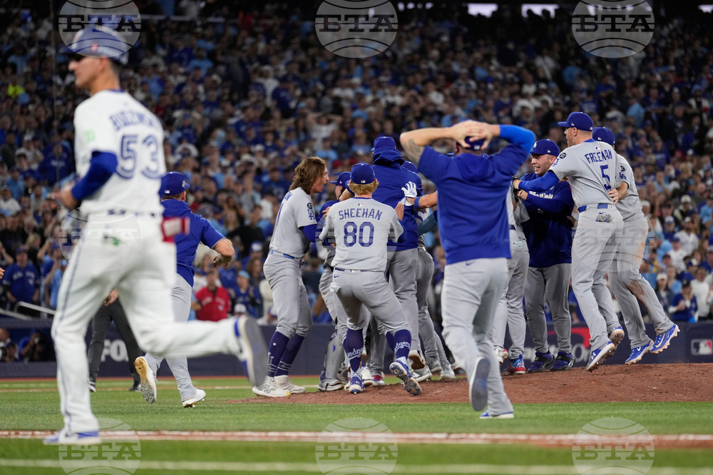 World Series Dodgers Blue Jays Baseball