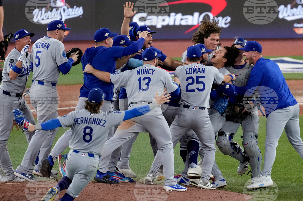 APTOPIX World Series Dodgers Blue Jays Baseball
