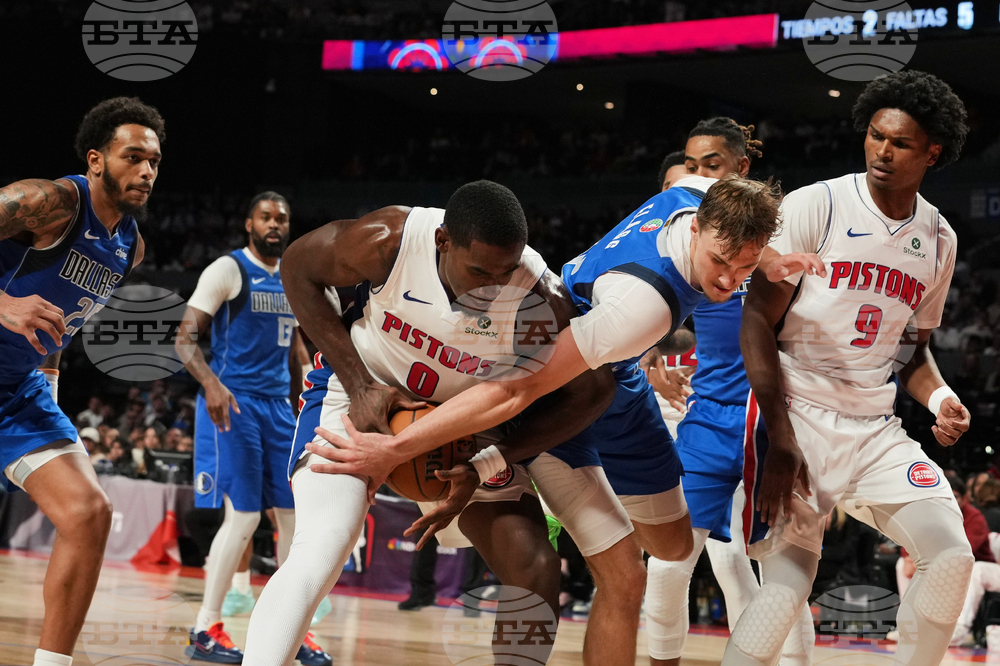 Mexico Mavericks Pistons Basketball