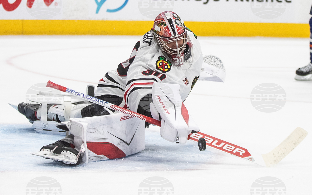 Blackhawks Oilers Hockey