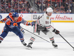 Blackhawks Oilers Hockey