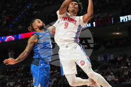 APTOPIX Mexico Mavericks Pistons Basketball