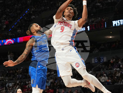 APTOPIX Mexico Mavericks Pistons Basketball