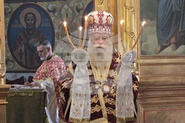 Ловеч - Ловчански митрополит Гавриил - света литургия - храм „Света Троица”