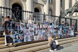 Сдружение „Ангели на пътя“ - протест