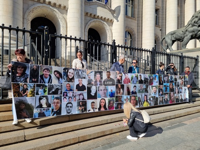 Сдружение „Ангели на пътя“ - протест