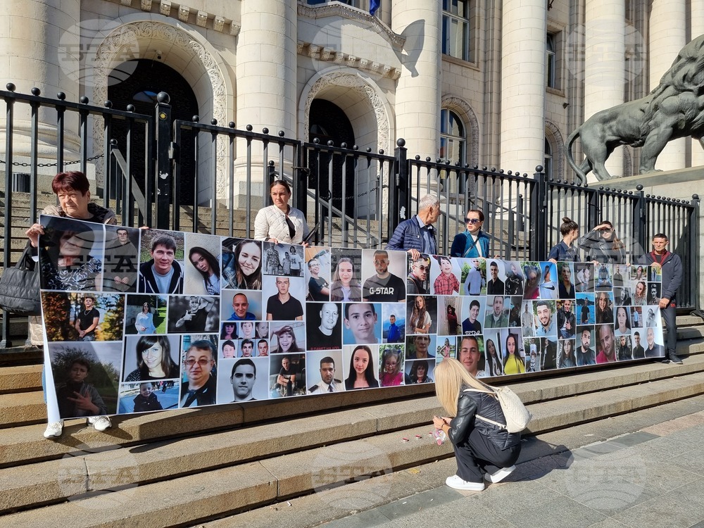 Сдружение „Ангели на пътя“ - протест