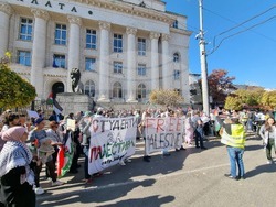Гражданско шествие - свобода за Палестина