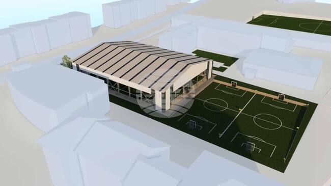 Предстои изграждане на покрито футболно игрище в района на Спортното училище във Велико Търново 