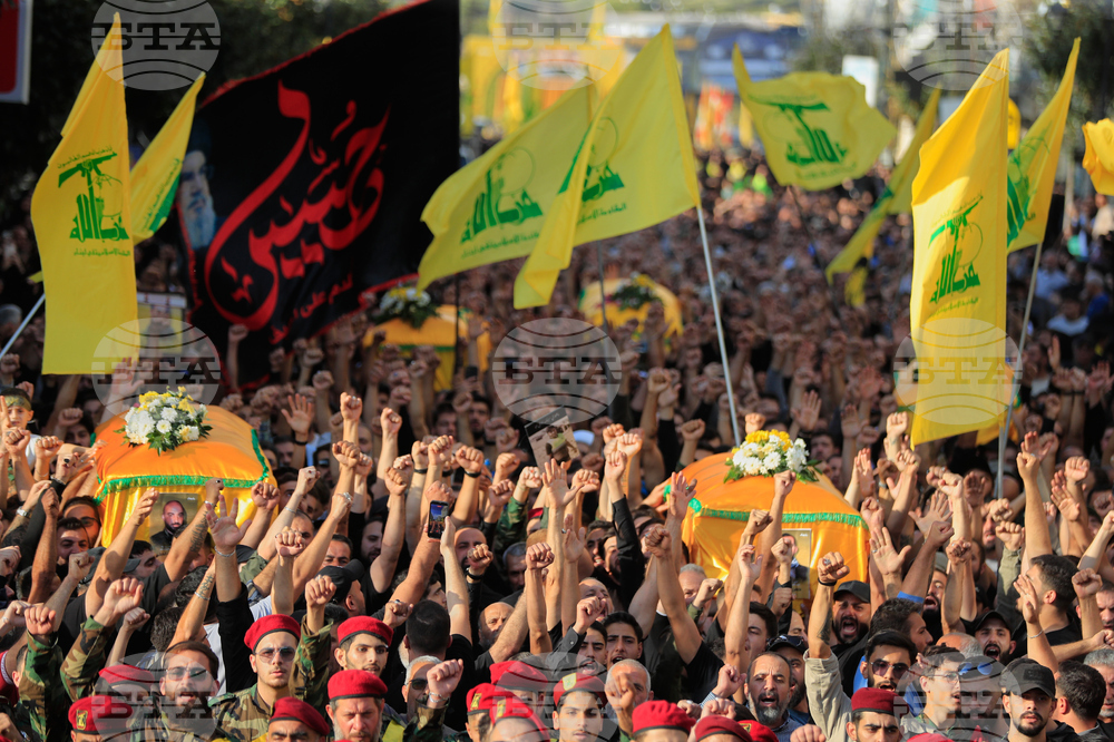 Израелски военни самолети нанесоха удари по обекти на "Хизбула" в три населени места в Южен Ливан