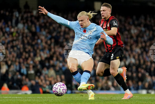 Ерлинг Холанд отново поведе Манчестър Сити с два гола за победата срещу Борнемут