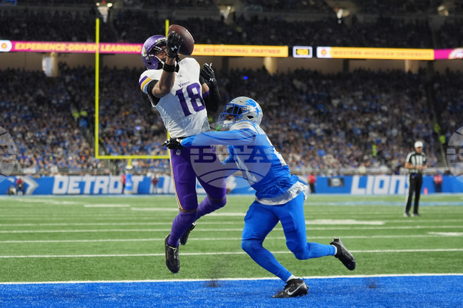 APTOPIX Vikings Lions Football