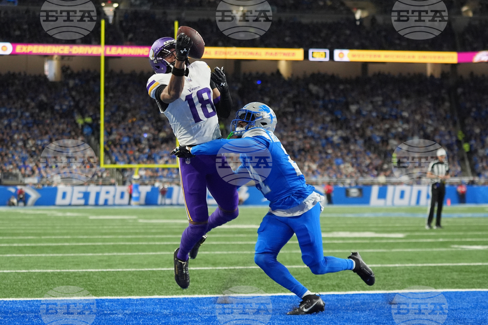 APTOPIX Vikings Lions Football