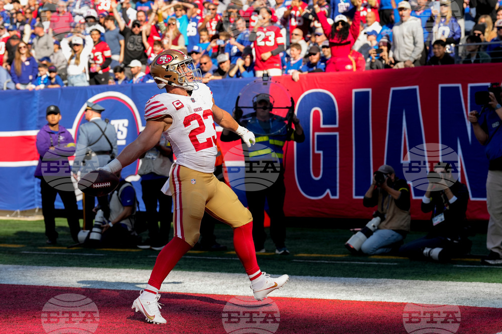 APTOPIX 49ers Giants Football