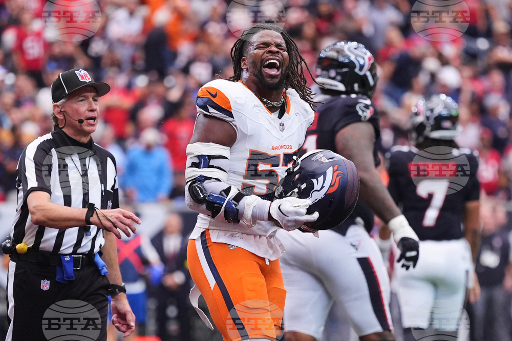 APTOPIX Broncos Texans Football