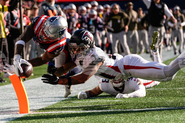 APTOPIX Falcons Patriots Football
