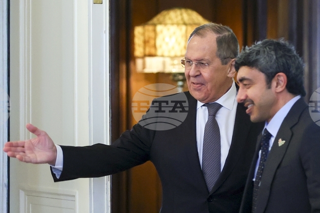 Външните министри на Русия и ОАЕ се обявиха за незабавна деескалация в Близкия изток